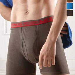 LUX VENUS Pack of 3 Assorted Men Cotton Trunk  NW1_VENUS_FCD_DRW_AST_75_3PC-picture-3