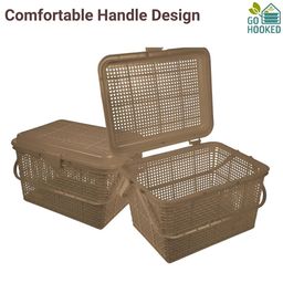 Go Hooked Brown Regular Multi-Utility Organisers image 2