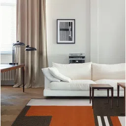 DDecor Black Traditional Anti-Skid Polypropylene Carpet-image-14