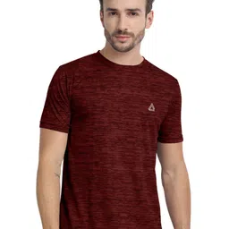 FTX Men Dri-FIT Self Design Round Neck T-shirt-image-8