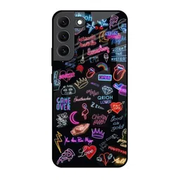 QRIOH Quirky Printed Samsung Galaxy S22 Back Case Mobile Accessories-image-55