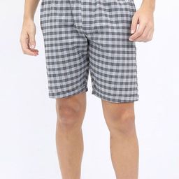URBANICE Men Checked Training or Gym with Technology Shorts-6