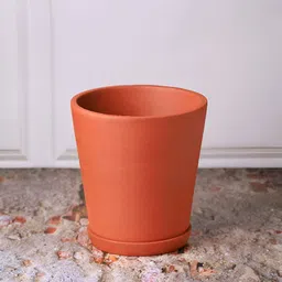 The handicraftian Brown Medium Cone Planter-image-84