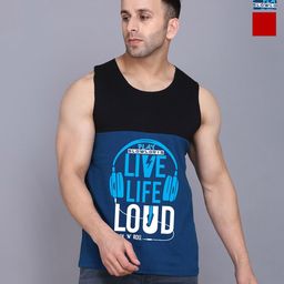 SLOWLORIS Men 2 Pockets Slim Fit T-shirt-image-84