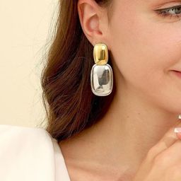 ANAMIKA Square Drop Anti Tarnish Earring-picture-24