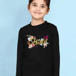 NUSYL Girls Printed T-shirt-45