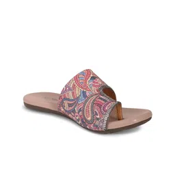 San Marino by Shoe Bank Women Embellished One Toe Flats-image-91