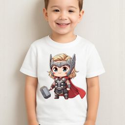 Stubborn Thread Boys White Tshirts-image-42