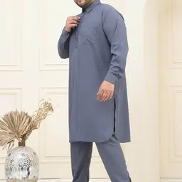 SOJANYA PLUS Men Regular Kurta with Salwar image 5