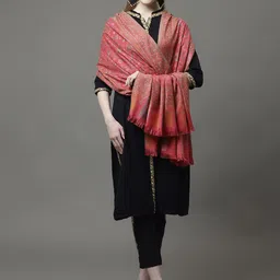 WEAVERS VILLA Women Floral Printed Shawl-17