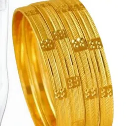 SGN fashion Gold Brass Bangles-picture-40