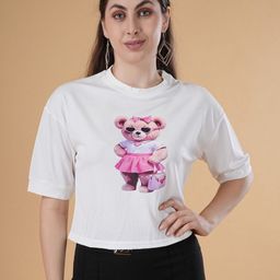BAESD Women Graphic Printed Cotton Oversized T-shirt-image-90