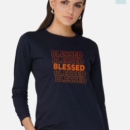 Metronaut Women 2 Printed Bio Finish Applique T-shirt-image-59