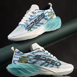 JK Port Men Mesh Walking Non-Marking Shoes-55