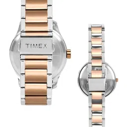 Timex Unisex Dial & Stainless Steel Straps Analogue WatchTW00PR267 image 5