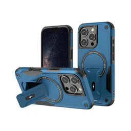 Luxury Kase Unisex Back Cover With Portable Kickstand Mag-safe Compatible Magnetic Case-image-63