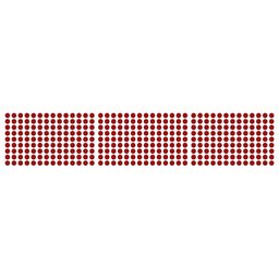 Comet Busters Bindiful Traditional Designer Bindis - Red image 2