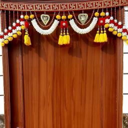 Authentic Handcrafted Toran: Celebrating India's Artistic Heritage Toran-24