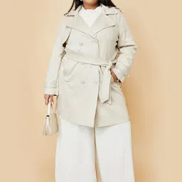 max Women Polyester Longline Tailored Jacket-image-15