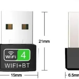 TECHGEAR USB WiFi Bluetooth Adapter, Network Card Wireless Dongle for PC Laptop Desktop USB Adapter-33