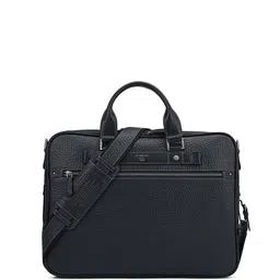 Da Milano Men Textured Leather Laptop Bag-55