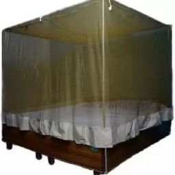 Cotton Adults Washable King Size (7ft X8ft) Soft Khaki Mosquito Net-image-92