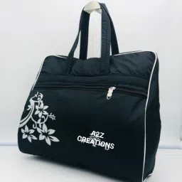 9 L Gym Duffel Bag - Latest trendy Women's Travel Duffle Bags - Black-image-43