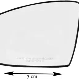 king genuine Manual Remote Driver Side, Rear View Mirror For Ford Ecosport image 3