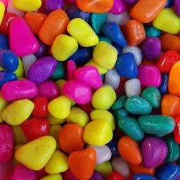 [4Kg] Multi Color Crystal Marble Stone Pebbles for Vase Fillers Outdoor Painted Asymmetrical Marble Stone-image-43