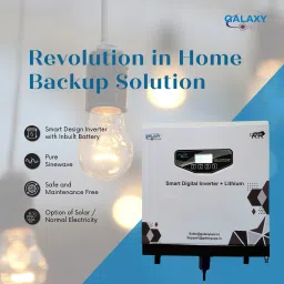 galaxy online 2 KVA Lithium Inverter With Inbuilt Battery Pure Sine Wave Inverter image 3