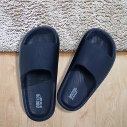Men's Classic Ultra Soft Sliders/Slippers with Cushion FootBed for Adult D-504 Men Slides-image-86
