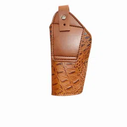 sandhugunhouse 45 Bore Pistol Leather Holster ( 5" 4" 3" Barrel All 1911 Pistol) Pistol/Gun Cover Free Size-picture-5