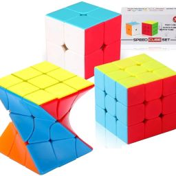 3x3 Twist Cube Stickerless 2X2 & 3x3 High Speed Stickerless Cube combo pack of 3-image-5