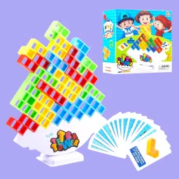 Tetra Tower Stacking Balancing Toy Multicolor9-9
