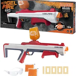 Pro Gelfire Raid Blaster, Fire 5 Rounds W/ Hopper, Toys For Ages 14 + Guns & Darts-22