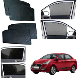 Side Window Sun Shade For Hyundai Xcent-12
