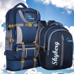 60L Rucksack & 30L Backpack Combo for Travel, Hiking, and Daily Use (Unisex) Rucksack - 60 L-image-104