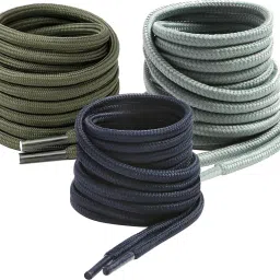 house of common shoe lace Hiking Army navy grey 120cm 3pair sneakers canvas Shoe Lace-image-80