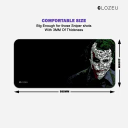 CLOZEU Mouse Pad, Large Extanded Desk Mouse Pad, Non-slip Spill-Resistant Mousepad image 3