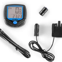 14 Function Waterproof Bicycle Computer Odometer Speedometer Wired Cyclocomputer-0