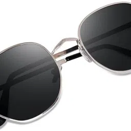zadinga UV Protection, Gradient, Polarized Rectangular Sunglasses (Free Size) image 5