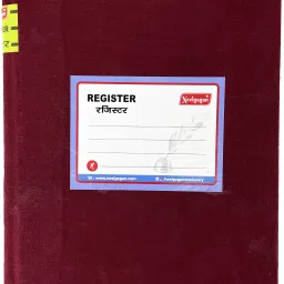 No.8 Ruled Canvas Binding Register Size (21.0cm X 33.5cm) Account Book Ruled Register 1-Part 576 Pages-image-3