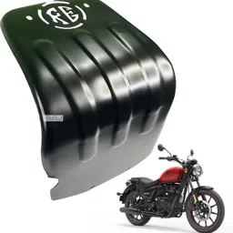 dhe best Bike Sump Guard/Bash plate Engine Guard For Royal Enfield Reborn Metor Bike Engine Guard-picture-5
