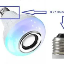 ziffer LED Bulb with Colour Changing Bulb lamp Light Lamp with Bluetooth Speaker Smart Sensor Light image 2