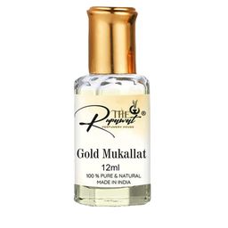 THE RUPAWAT Perfumery House Gold Mukallat Natural & Alcohol Free Attar - 12 ml-picture-2