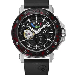 Alexandre Christie Men Titanium Skeleton Analogue Automatic Watch 9205MPRTTBARE-image-60