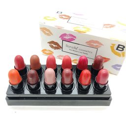 Ronzille Set of 12 Mini Pocket Bullet Lipstick - Shade B-4