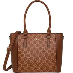 Lavie Abstract Printed Structured Shoulder Bag-17