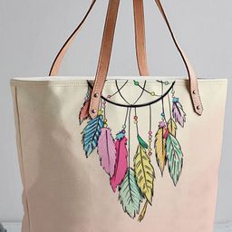 STYBUZZ Pink Printed Shopper Tote Bag-image-5