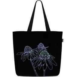 EcoRight Graphic Printed Oversized Cotton Tote Bag-19